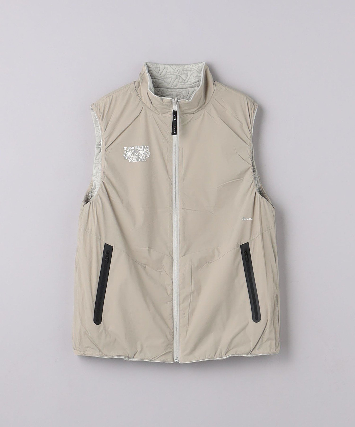 未使用 TaylorMade×UNITED ARROWSポケット 中綿ベスト UNITED ARROWS｜【別注】<TaylorMade*UNITED ARROWS> フルジップ
