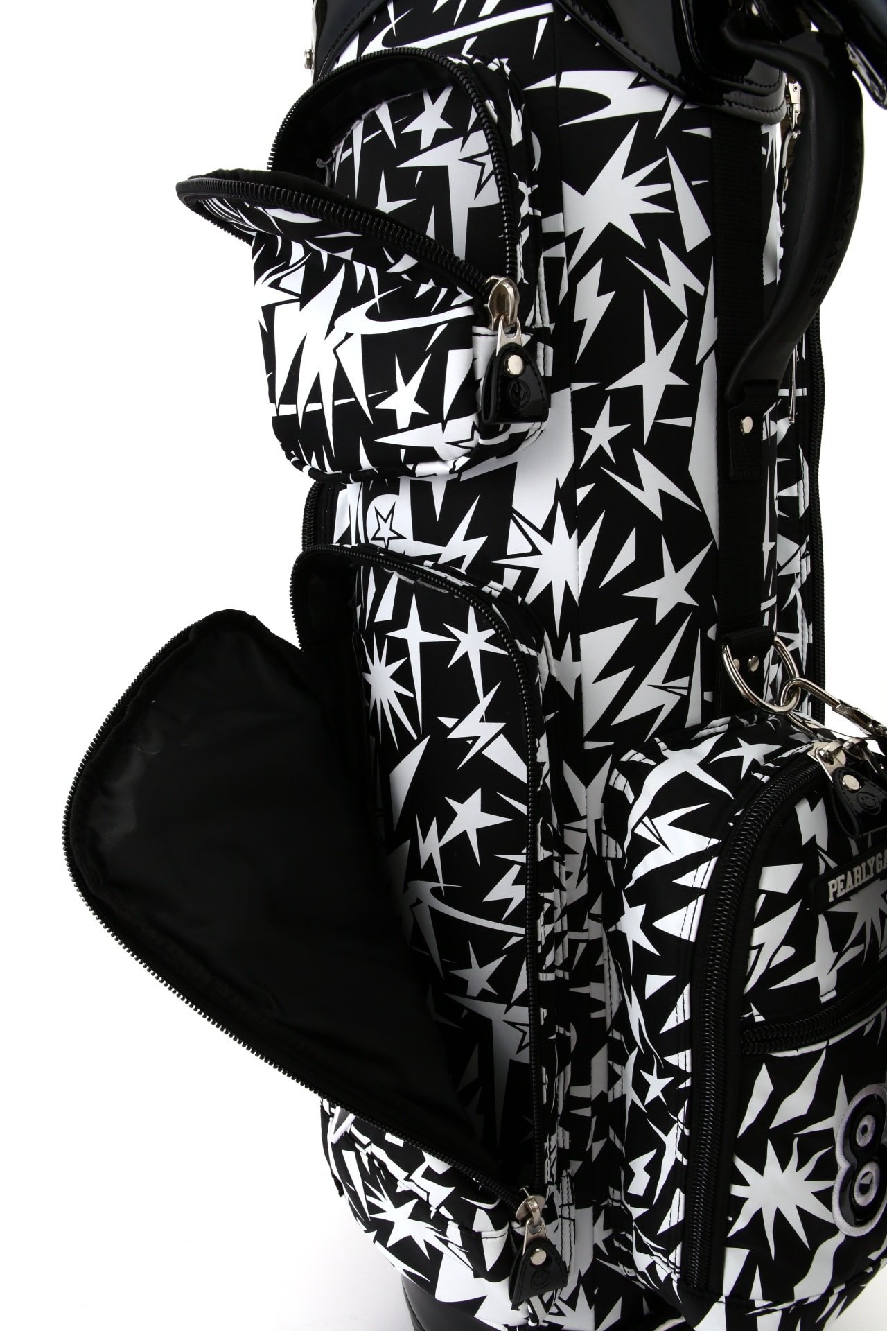 PEARLY GATES ゴルフバッグ 星柄 PEARLY GATES（パーリーゲイツ） ゴルフ 「PEARLY GATES」キャディ