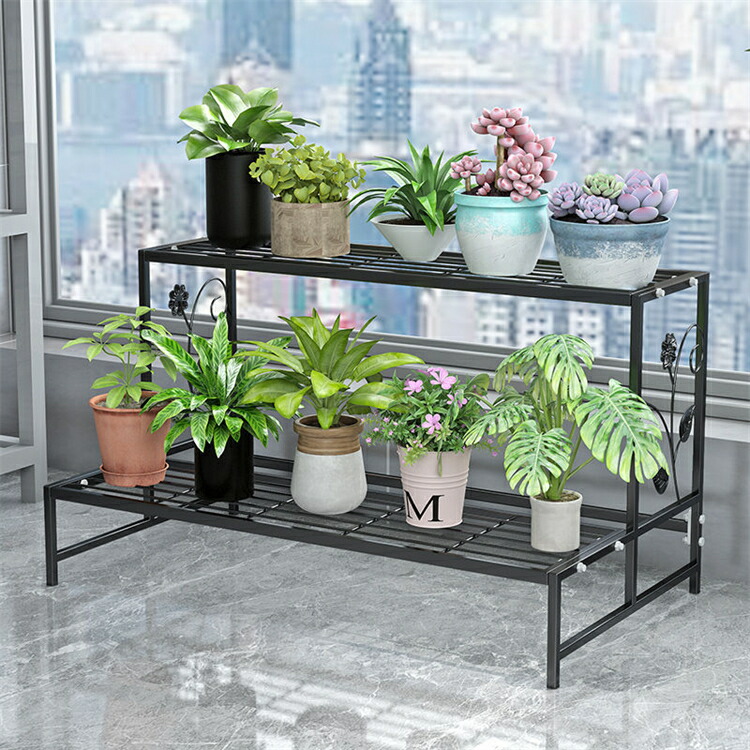 楽天市場】フラワーラック フラワースタンド 2段 幅（60cm）奥行き