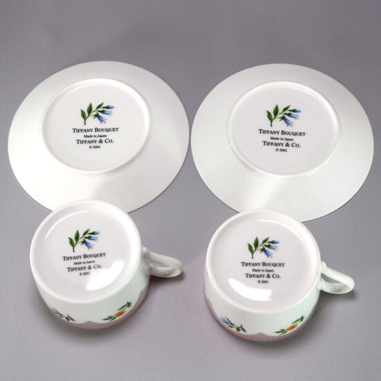 楽天市場】ティファニー Tiffany ティファニーブーケ カップ＆ソーサー