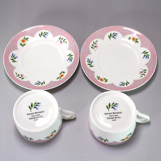 楽天市場】ティファニー Tiffany ティファニーブーケ カップ＆ソーサー