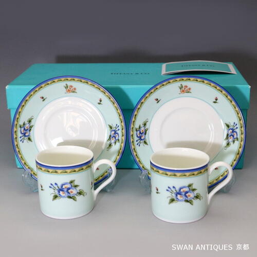 楽天市場】ティファニー Tiffany モーニンググローリー デミタスカップ