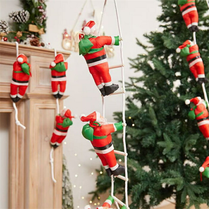 楽天市場】クリスマス 飾り クリスマスツリー飾り サンタクロース人形