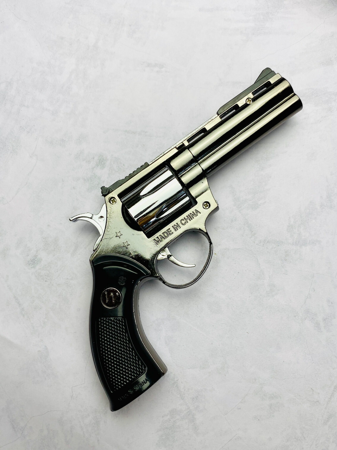 楽天市場】Syu mi 1001 ピストルライター リボルバー型ターボライター