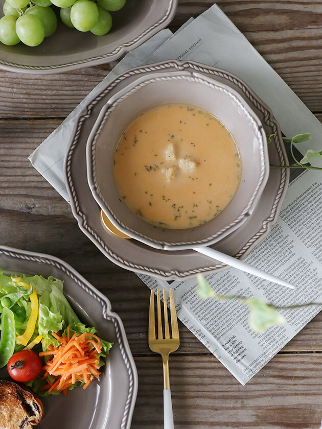 楽天市場】ボウルLien グレー15cm // 深皿 日本製 和洋 お皿 深皿 取り