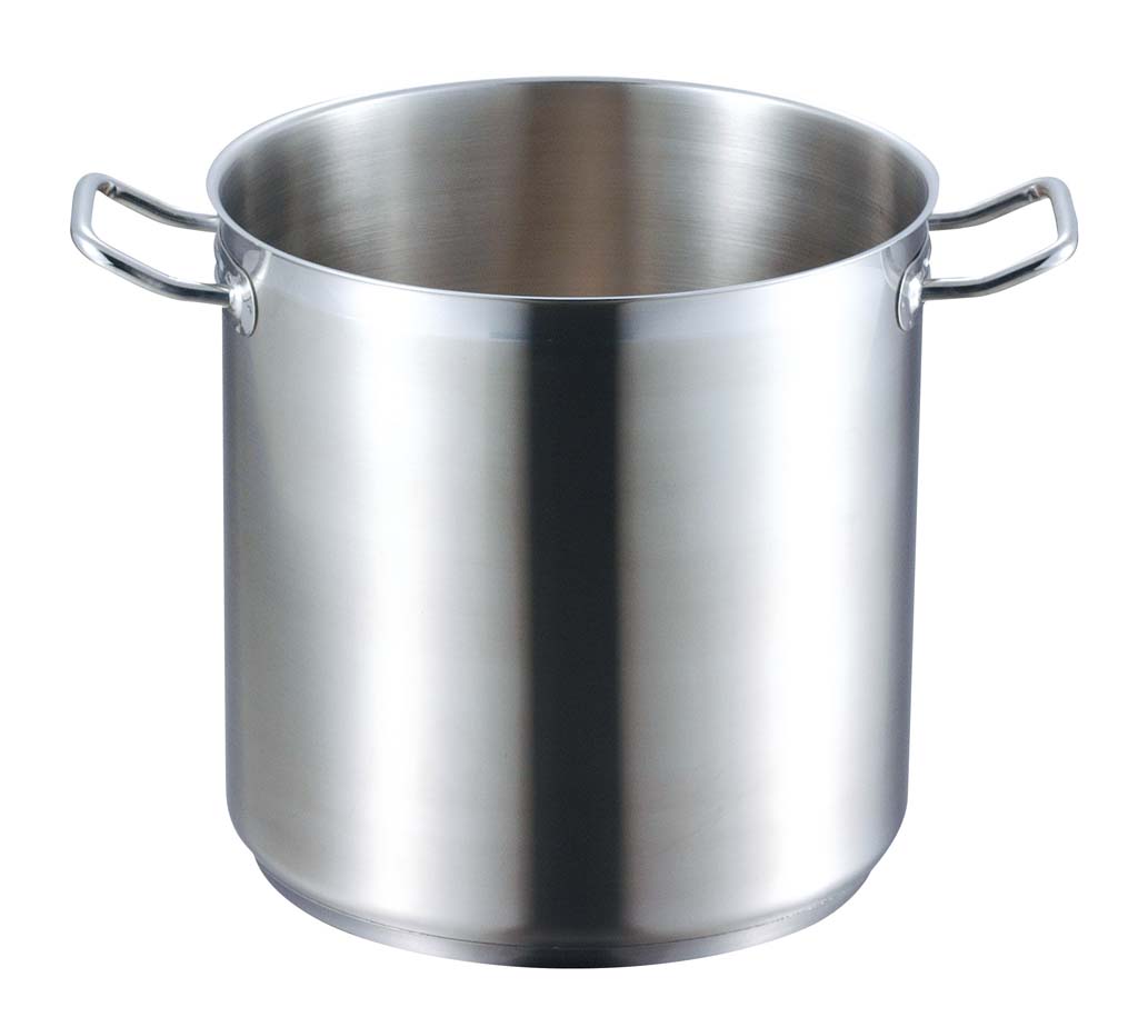 楽天市場】18-8ステンレス鍋 寸胴鍋／フタなし／目盛付【サイズ26cm