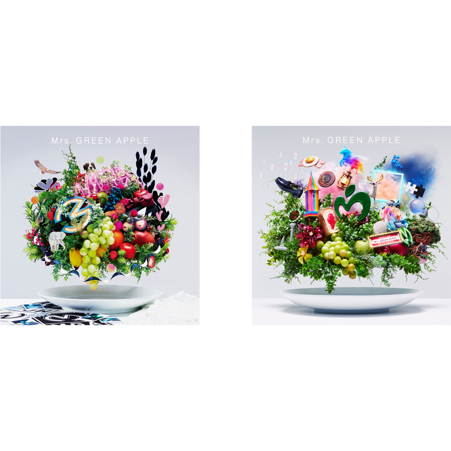 楽天市場】Mrs.GREEN APPLE ／ ベストアルバム 「5」 + 「10」 通常盤