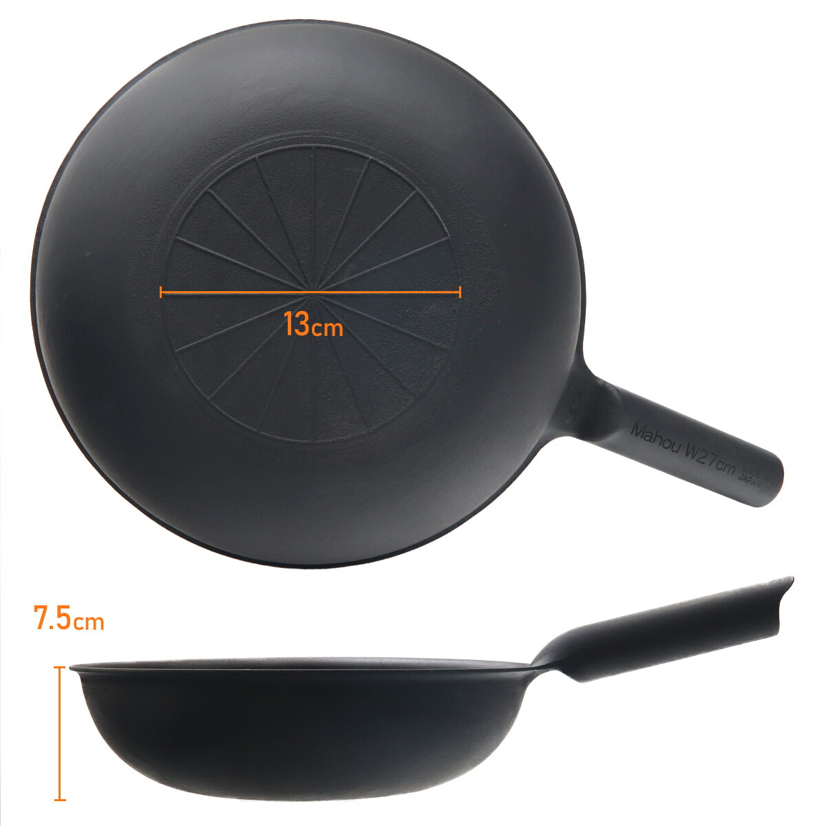 楽天市場】mahoucook 魔法の北京鍋ll 27cm（MW2-27） 魔法のフライパン