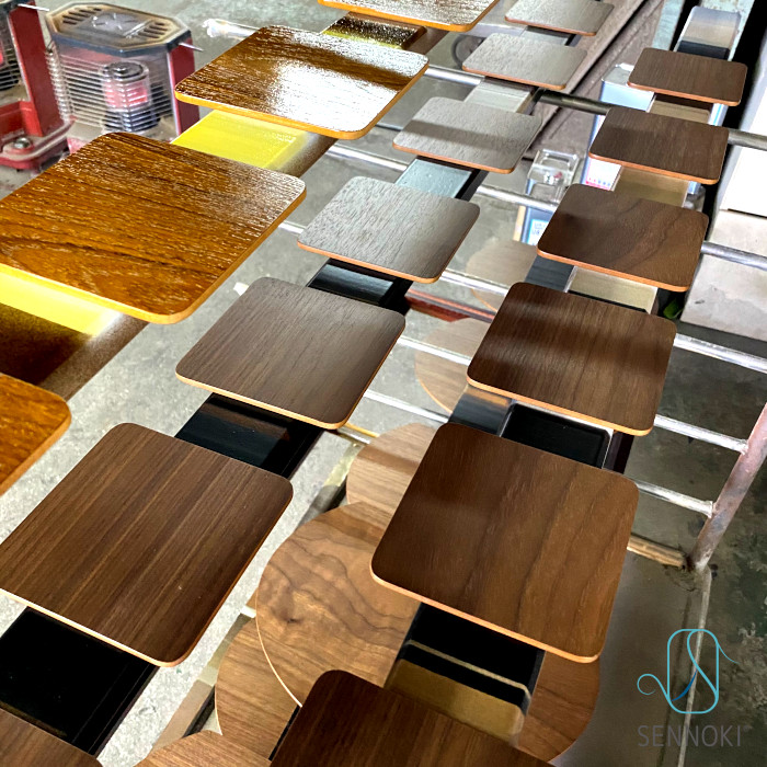 楽天市場】SENNOKI 四角 コースター おしゃれ 木製 北欧 大きめ