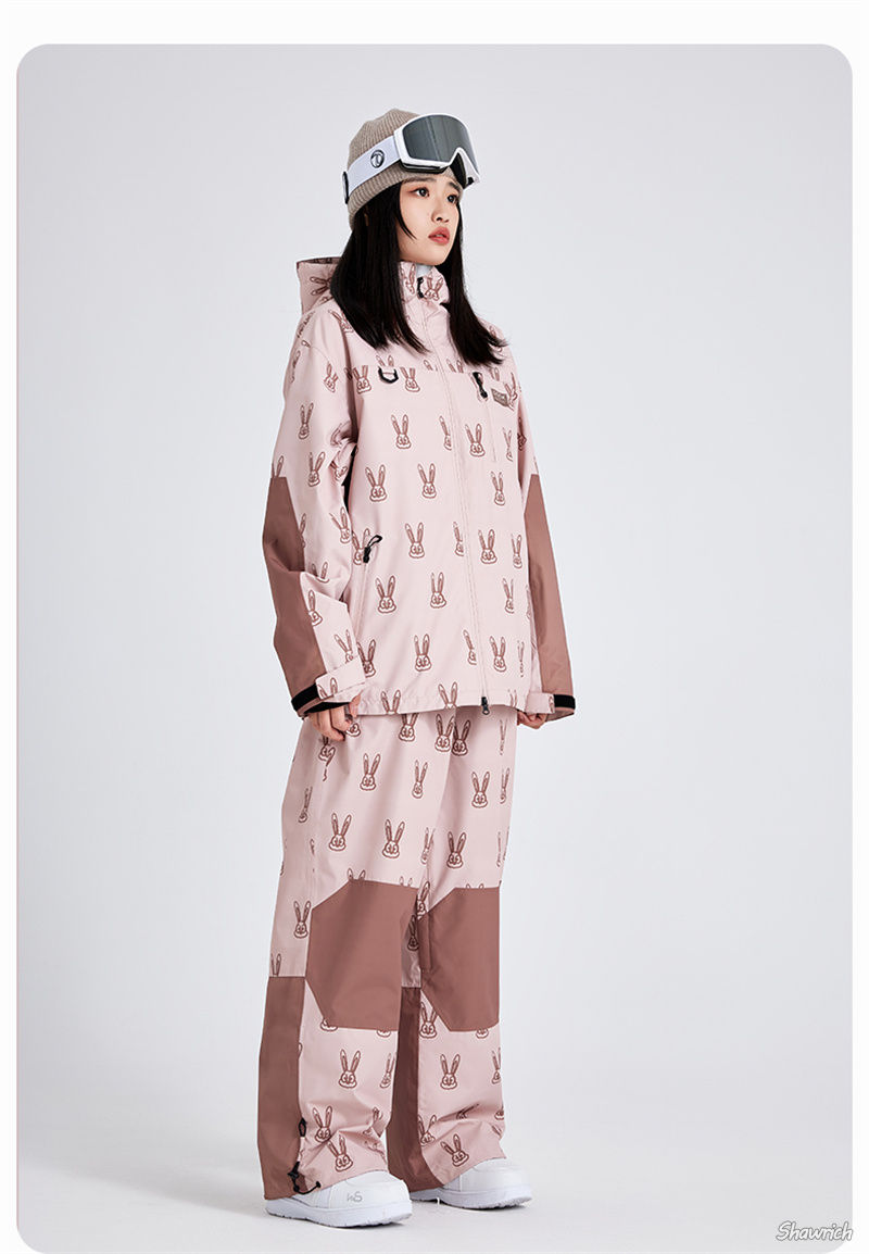 楽天市場】送料無料 スノーボードウェア 上下セット セットアップ