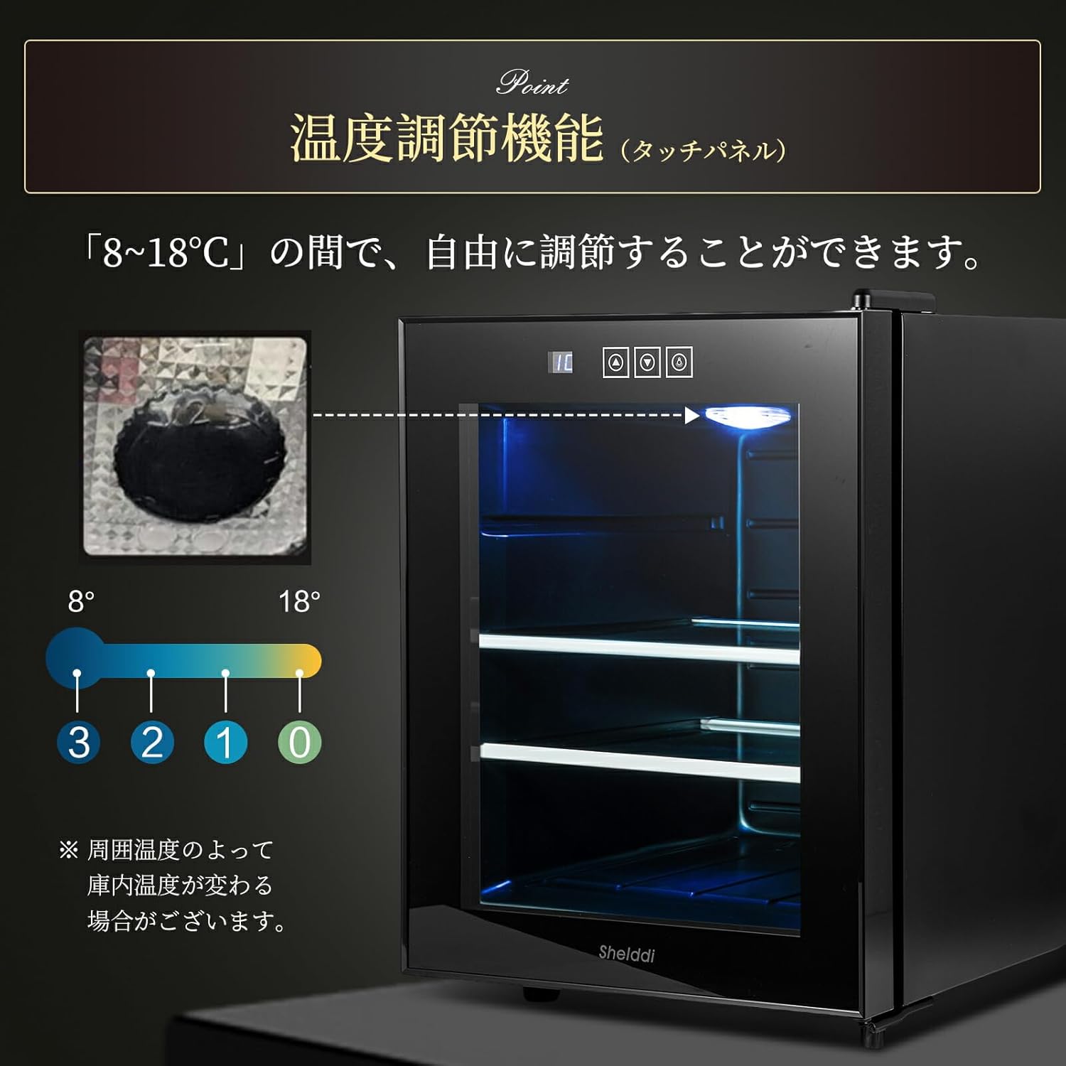 楽天市場】【SS開催中✨全商品10%OFF！】Shelddi ミニ冷蔵庫 33L 静音
