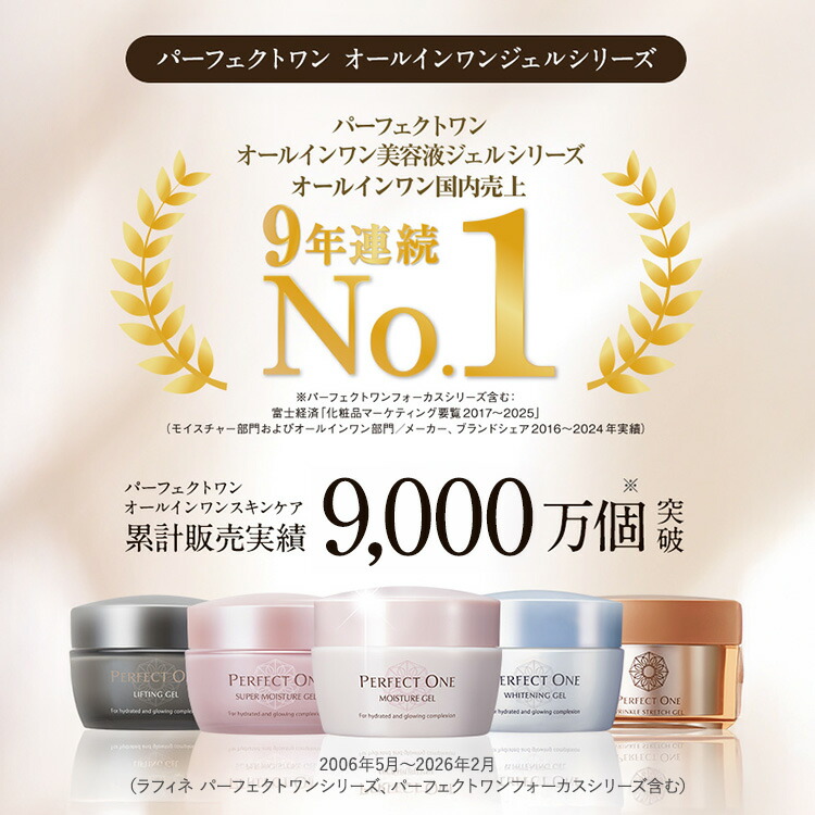 楽天市場】【公式】パーフェクトワン 薬用リンクルストレッチジェル