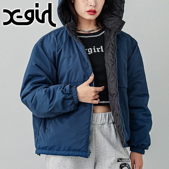 楽天市場】エックスガール X-girl リバーシブル エンブロイダリー