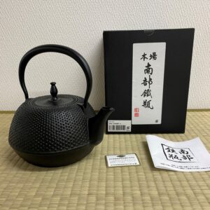 楽天市場】南部鉄器 鉄瓶 南部鉄瓶 南部アラレ 1.2L やかん ヤカン