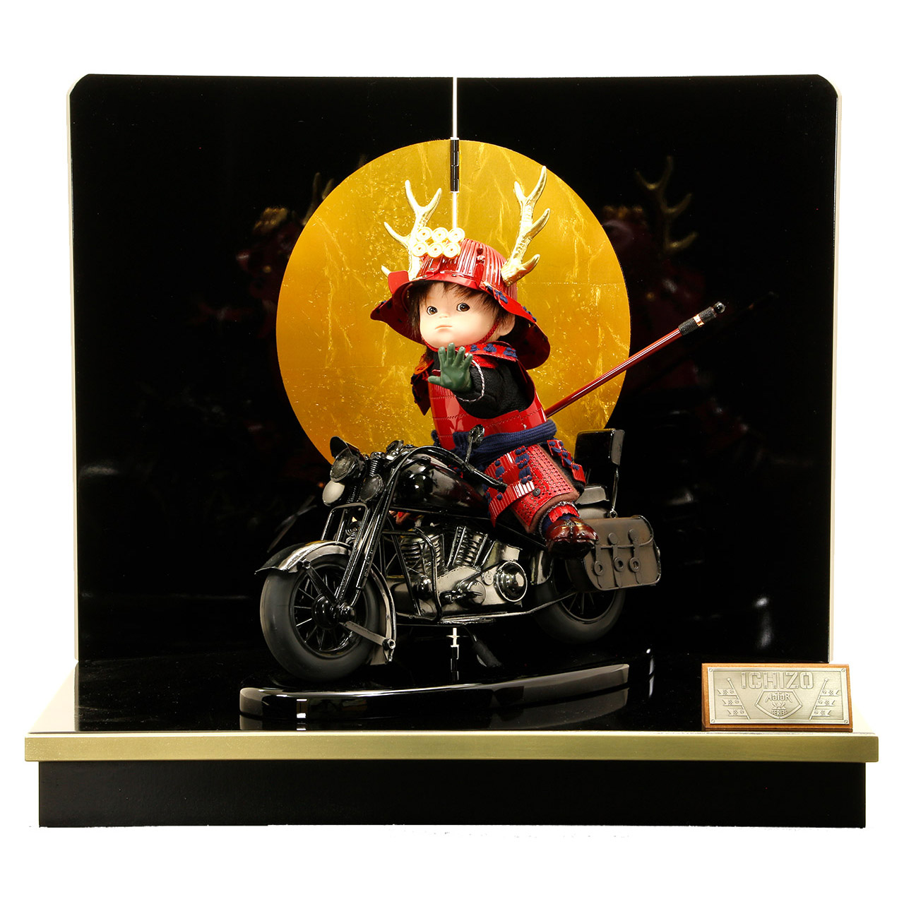 楽天市場】五 月 人形 馬乗り 大将の通販