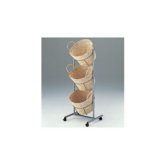 楽天市場】丸型3段投げ込みバスケット 店舗用品 店舗・陳列什器 販売台