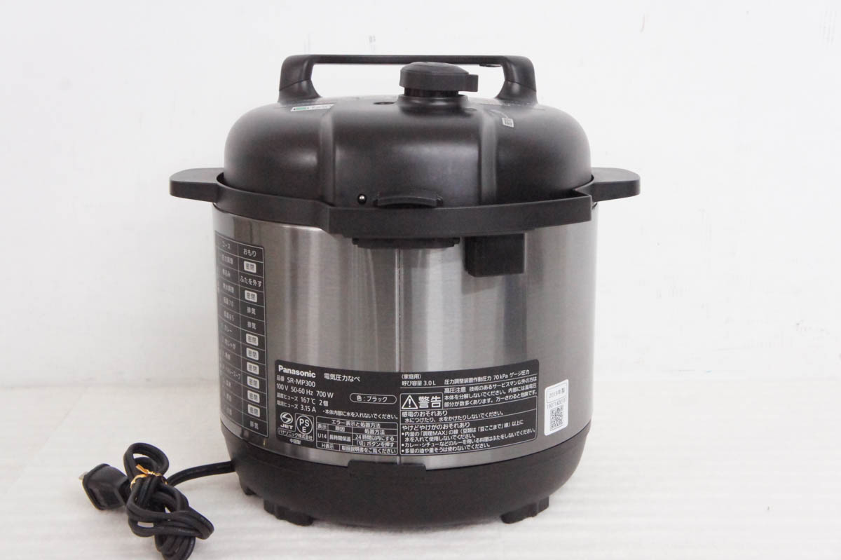楽天市場】【中古】Panasonicパナソニック 電気圧力なべ SR-MP300