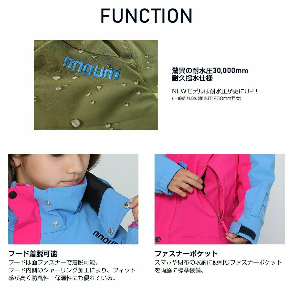 楽天市場】スキーウェア メンズ レディース 上下セット スノーボード