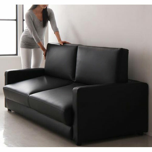 楽天市場】ソファ ソファー 2人掛け ソファベッド ブラック ブラウン