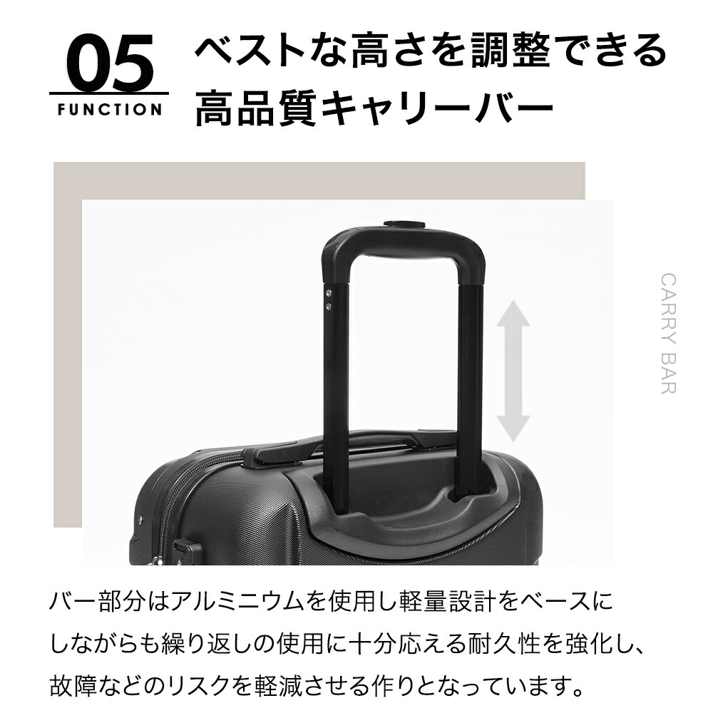 楽天市場】3個セット 1年保証 スーツケース Sサイズ Mサイズ Lサイズ