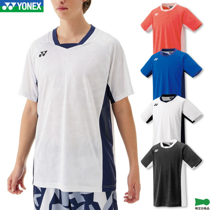 楽天市場】ヨネックス バドミントンウェア ゲームシャツ 10634 メンズ