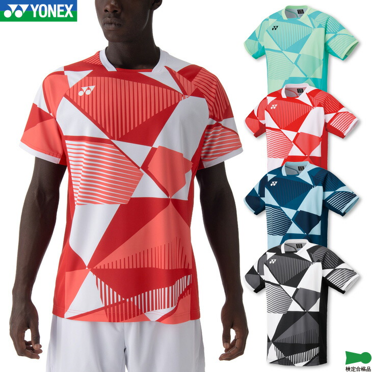 楽天市場】ヨネックス バドミントンウェア ゲームシャツ 10635 メンズ