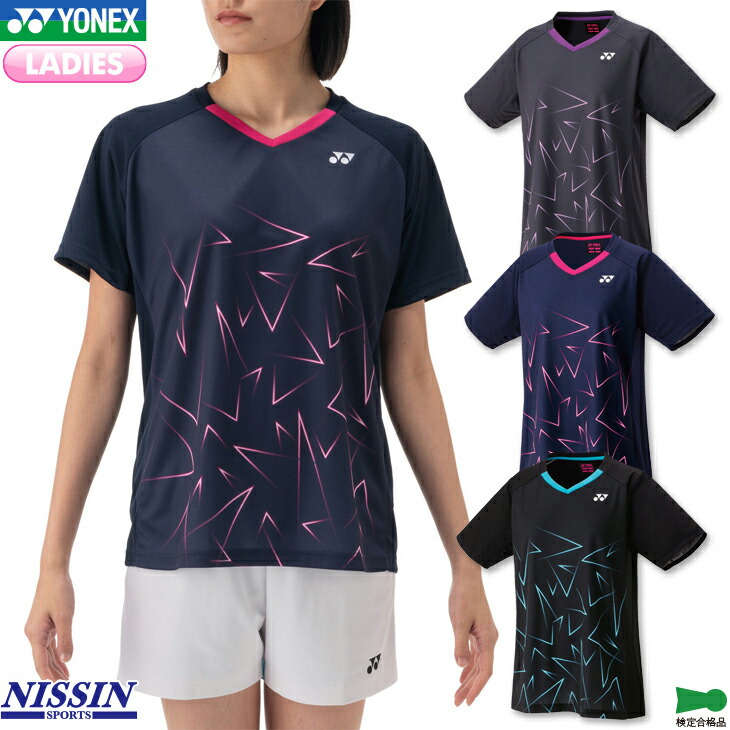 楽天市場】ヨネックス バドミントン レディース ゲームシャツ 20888