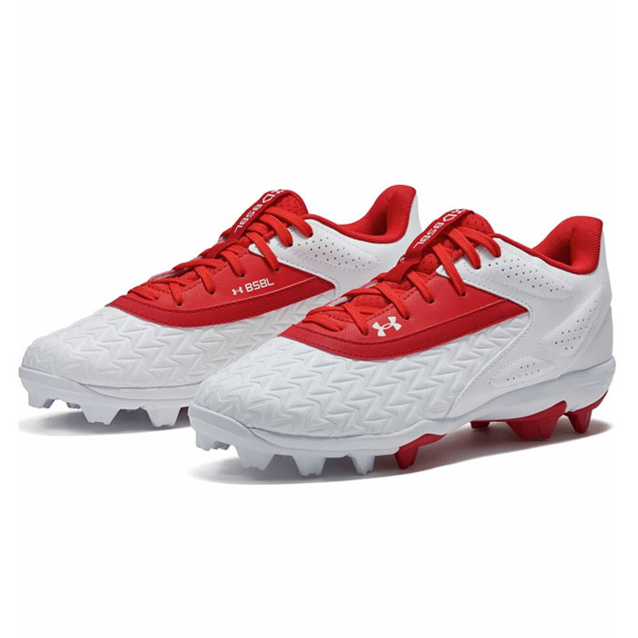 楽天市場】アンダーアーマー スパイク 白赤の通販