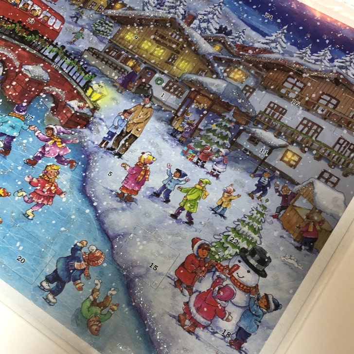 楽天市場】【送料無料】ドイツ アドベントカレンダー 雪遊び L 大判