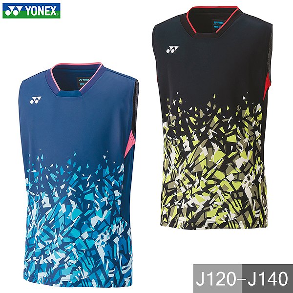 楽天市場】ヨネックス テニス バドミントン ジュニア ノースリーブ