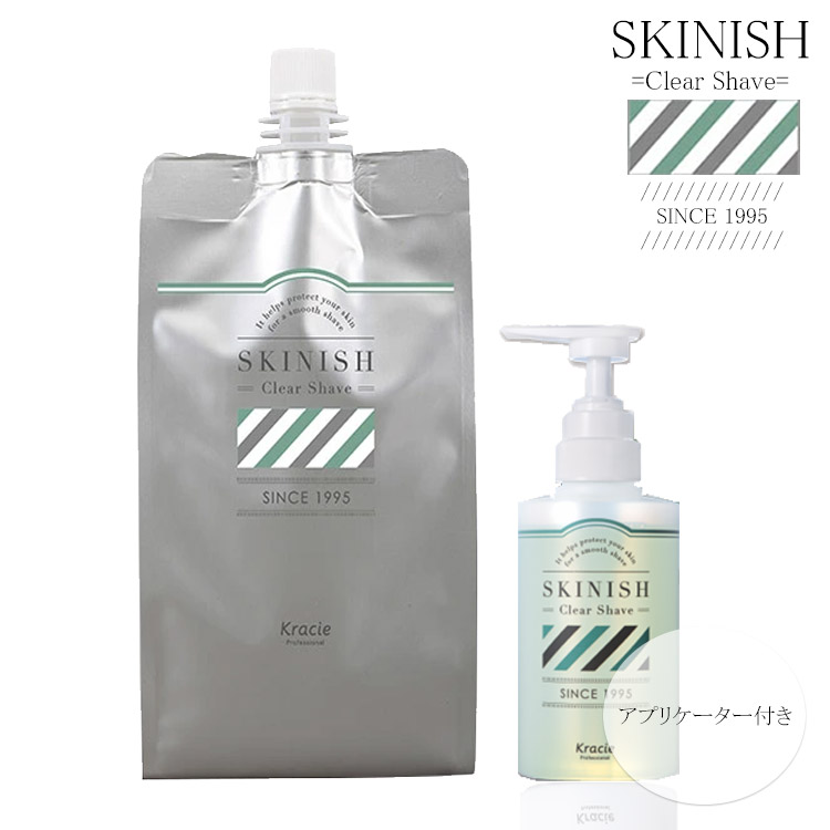 楽天市場】クラシエ スキニッシュ クリアシェーブ 1000ml 詰め替え容器
