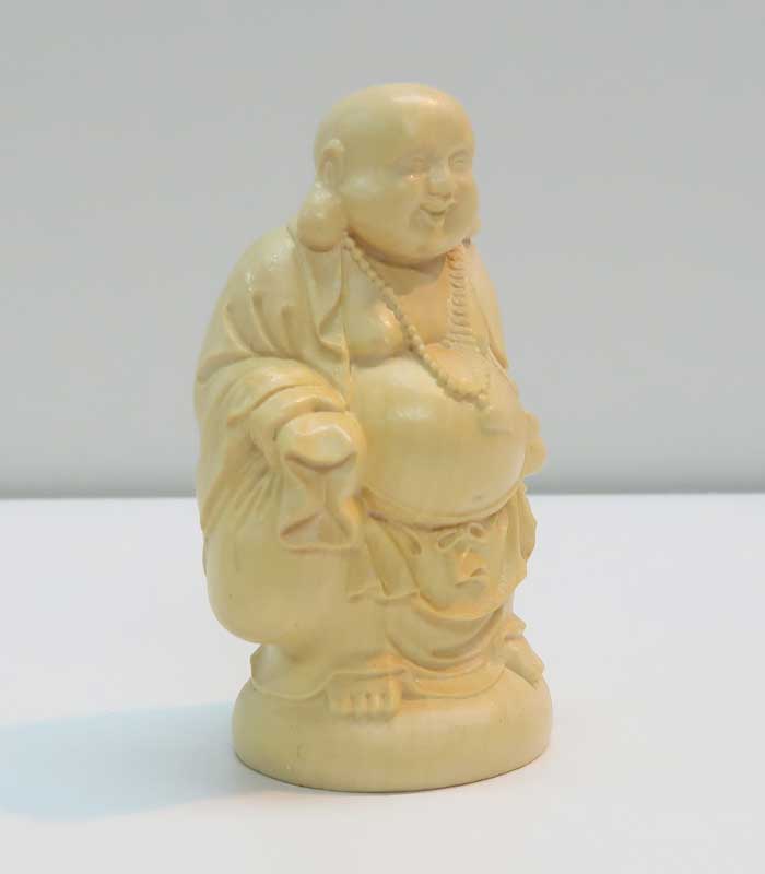 木彫りほていさん 一刀彫 布袋尊像 【公式通販】