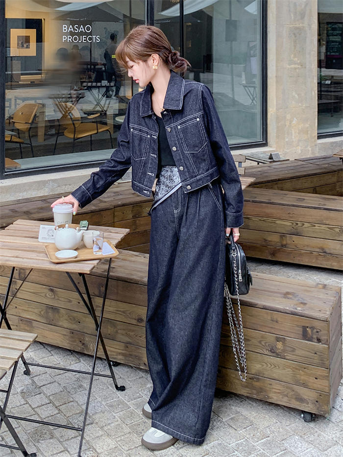 楽天市場】デニム セットアップ レディース パンツシーツ デニム