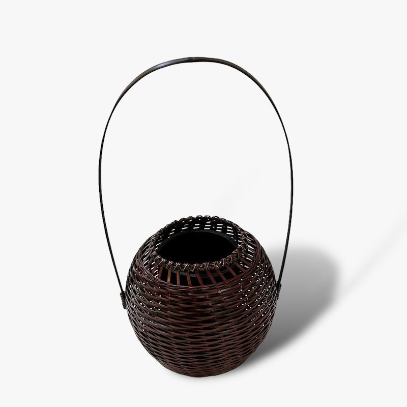 楽天市場】【染まりも花入】伝統的工芸品 国産 日本製 竹 竹籠 花籠