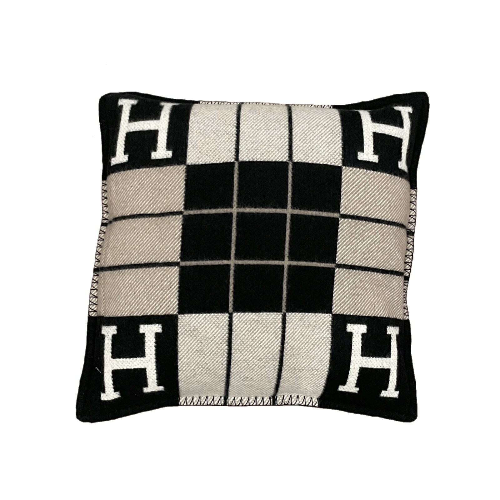 楽天市場】【美品】HERMES エルメス クッション カバー エクリュ