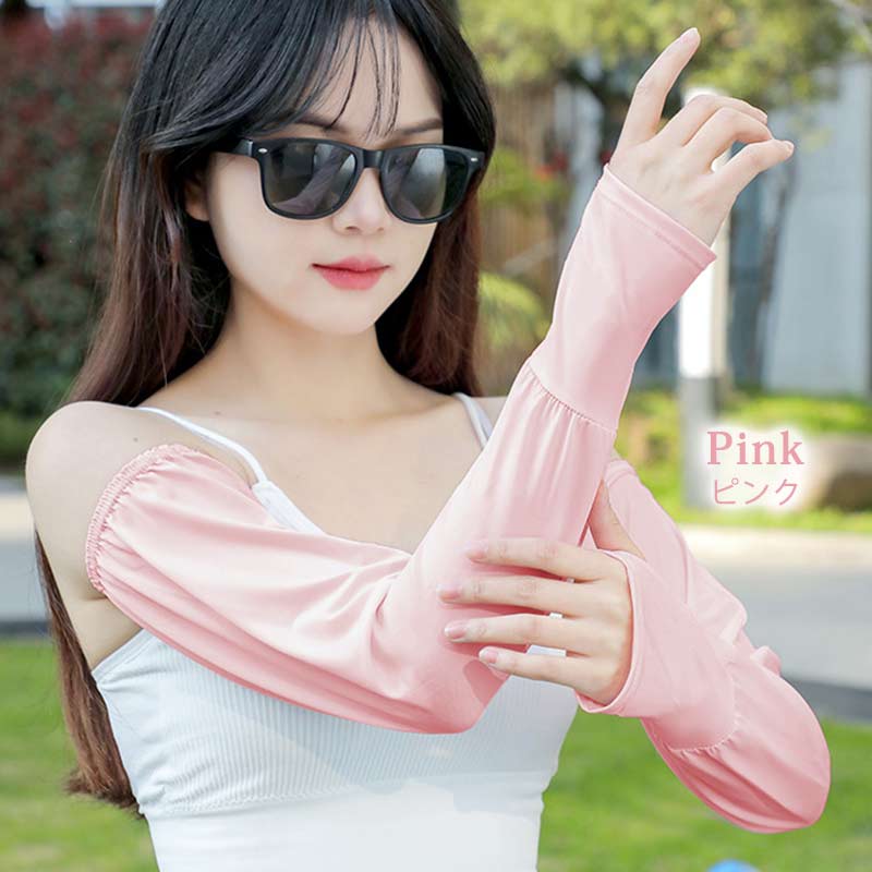 楽天市場】＼9％OFFクーポン／UVカット率 99%以上 アームカバー UV