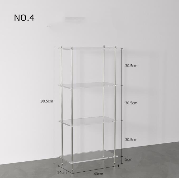 楽天市場】アクリルラック 透明 ラック おしゃれ 収納ラック