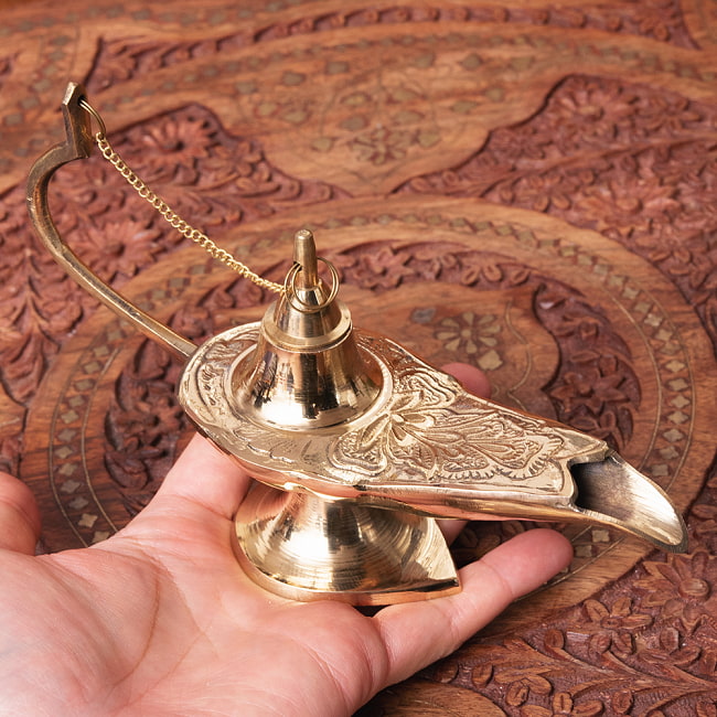 楽天市場】アラジンの魔法のランプ 【18cm×11cm】 / アラジンランプ