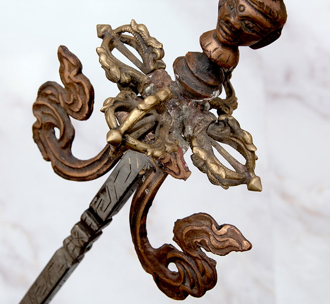 楽天市場】【送料無料】 チベット密教の法具 カトゥヴァンガ katvanga