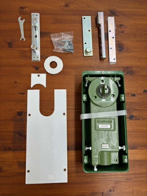 楽天市場】大鳥機工 Diamond フロアヒンジ D-22 ストップ付 中心吊自由