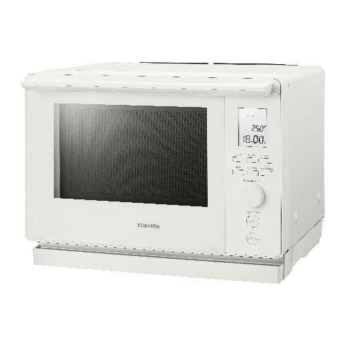 楽天市場】東芝 TOSHIBA ER-D100B-W ミルキーホワイト 石窯ドーム 角皿