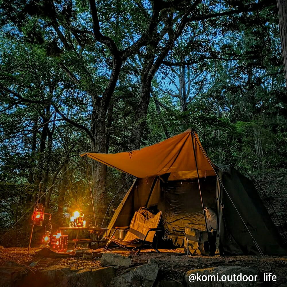 楽天市場】【TOMOUNT公式】TOMOUNT パップテント TC ソロテント