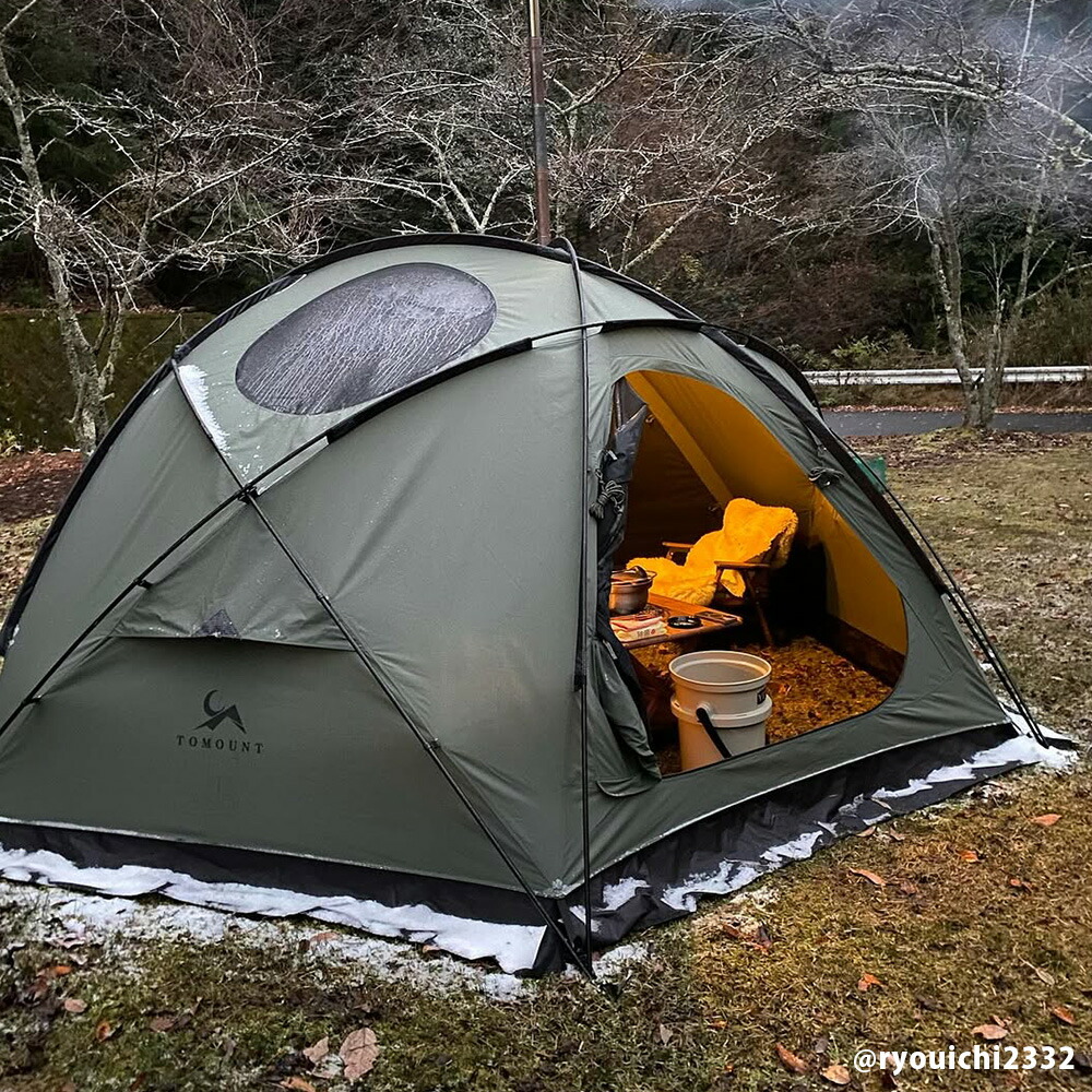 楽天市場】【TOMOUNT公式】【新作】 tomount テント TC ドームテント