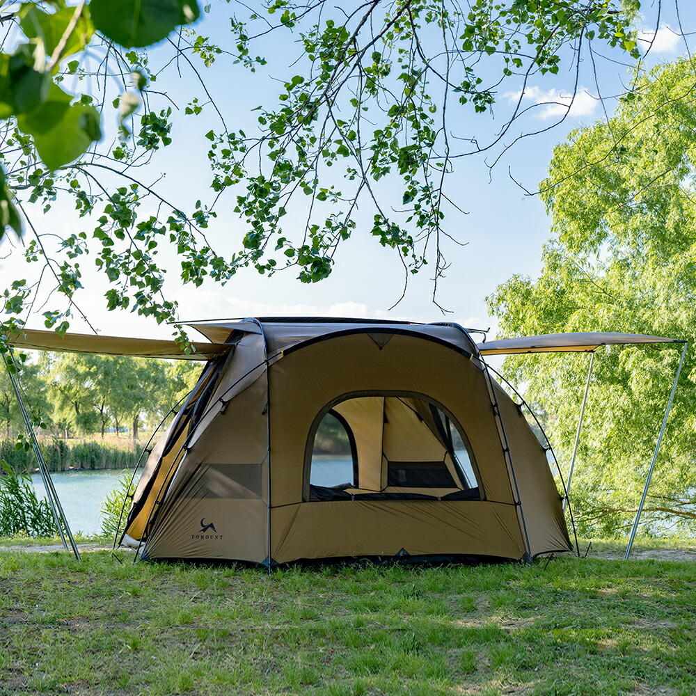 楽天市場】【TOMOUNT公式】TOMOUNT テント ナイロン製 ドームテント