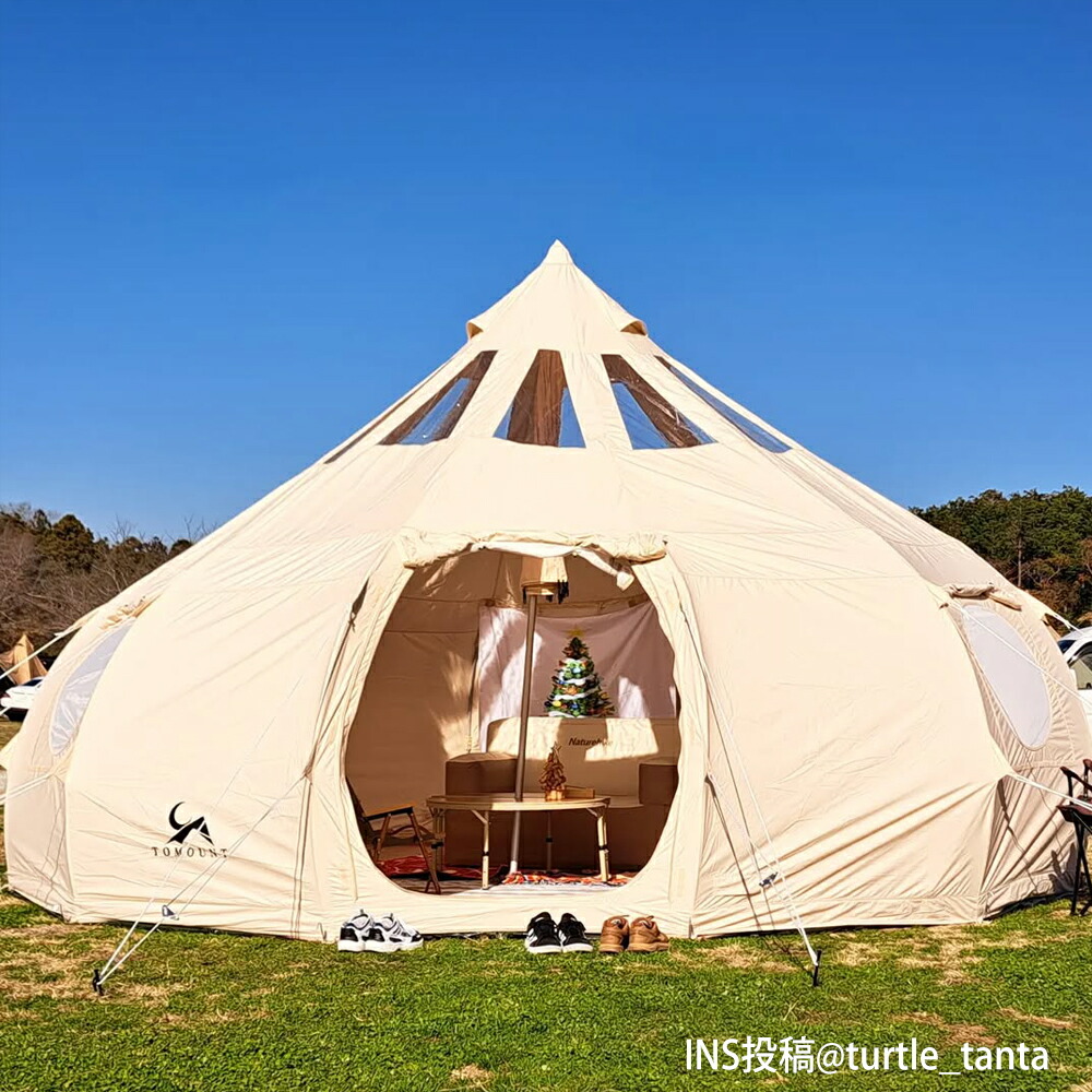 楽天市場】【TOMOUNT公式店】 TOMOUNT テント TC ドームテント 豪華