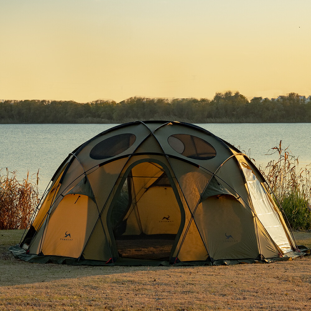 楽天市場】【TOMOUNT公式】 【新作】TOMOUNT ドームテント ナイロン製