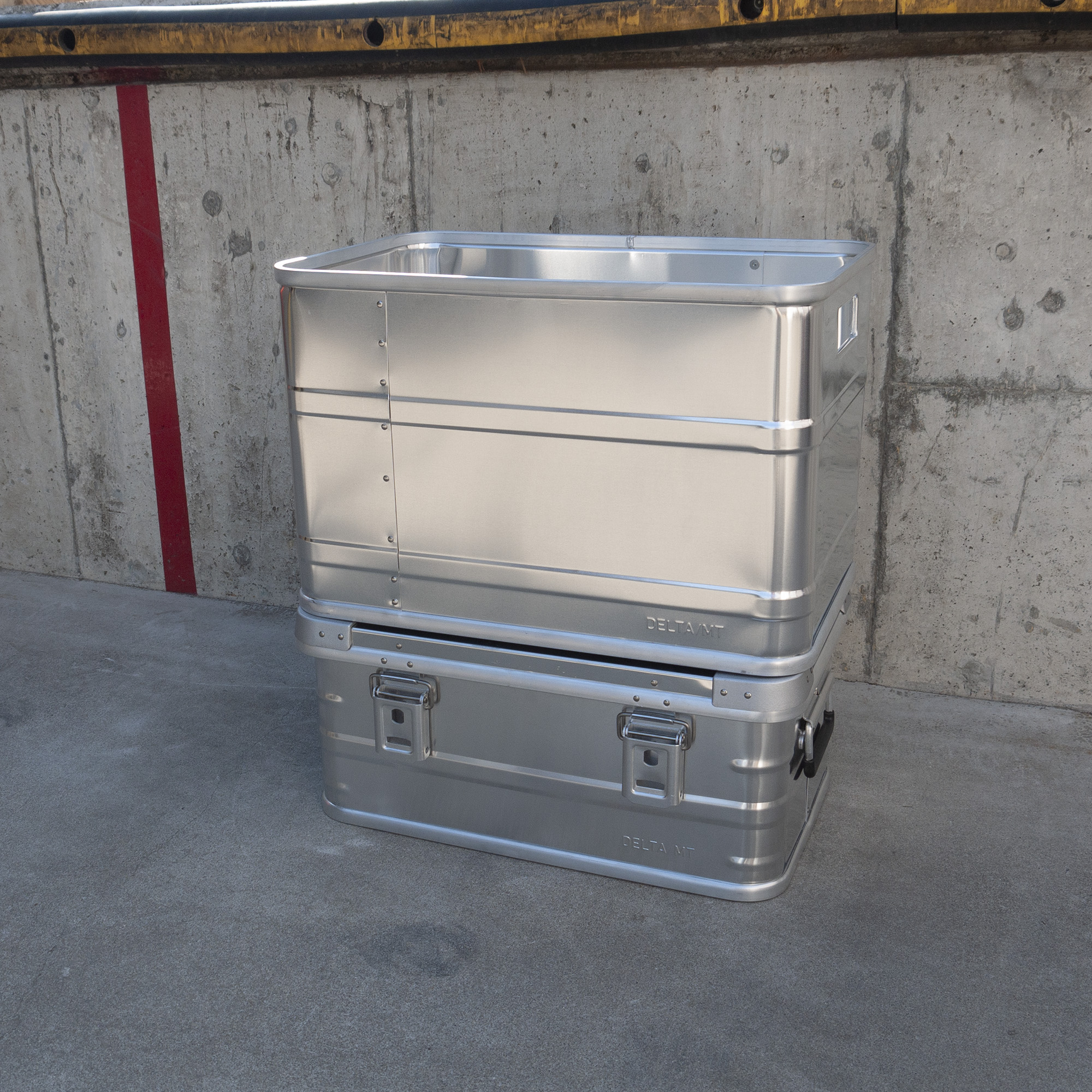 楽天市場】DELTA/MT UtilityST 60アルミコンテナ [ アルミニウム
