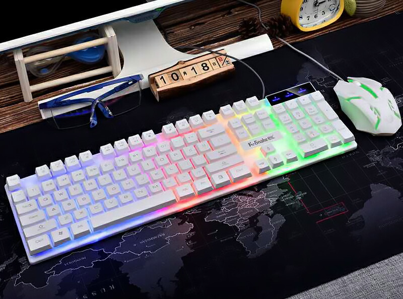 楽天市場】【スーパーセール期間P10倍】ゲーミングキーボード マウス