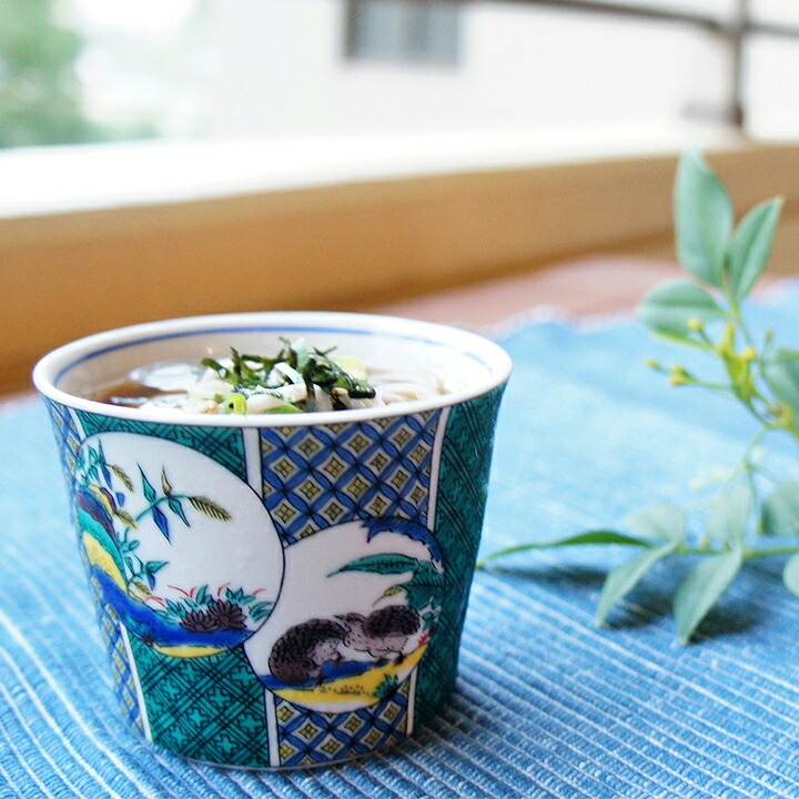 楽天市場】九谷焼 フリーカップ 猪口 名品コレクション/青郊窯＜和食器