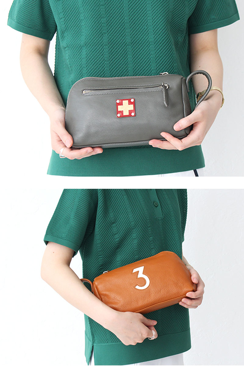 楽天市場】【在庫限り】木の庄帆布 ラウンド ポーチ Round Pouch 総革